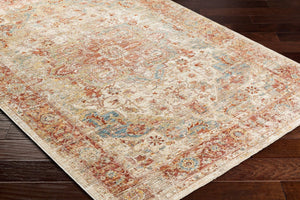 Livabliss Aspendos Traditional Turkish Geometric Runner Rug with Fringe for Hallway or Bedroom APS2317-2710