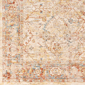 Livabliss Aspendos Traditional Turkish Geometric Runner Rug with Fringe for Hallway or Bedroom APS2317-2710