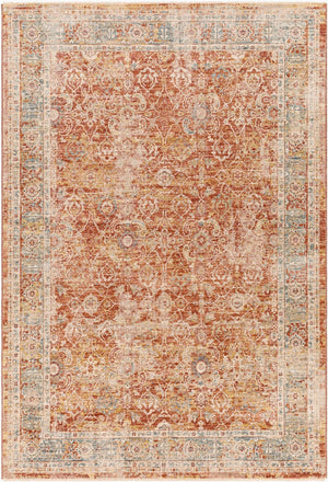 Livabliss Aspendos Turkish Traditional Polyester Area Rug High Low Pile for Large Living Rooms APS2319-1215