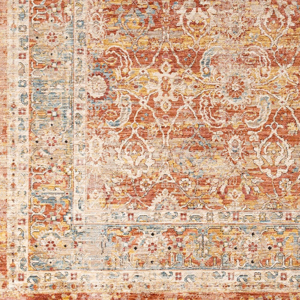 Livabliss Aspendos Turkish Traditional Polyester Area Rug High Low Pile for Large Living Rooms APS2319-1215