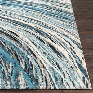 Livabliss Apricity Geometric Polyester Accent Rug for Entryways Bathrooms and Modern Spaces APY1018-23