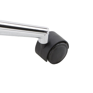 Homelegance By Top-Line Caspian Velvet Ripple Pattern Office Chair Blue Velvet