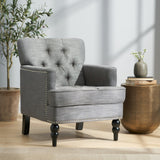 Christopher Knight Home® - Noble House - Malone Charcoal Grey Club Chair