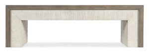 Hooker Furniture Serenity Malibu Gray Washed Oak Rectangle Cocktail Table — Hand‑Distressed, Durable Oak Veneer, Coastal Charm 6350-80110-95