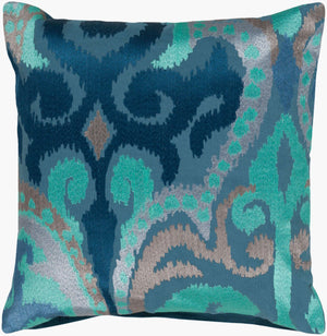 Surya Ara Accent Pillow 18"L X 18"W - Elegant Global-inspired Design For Eclectic Home Décor Charm! Mauve Cotton,Cotton Ar075-2020