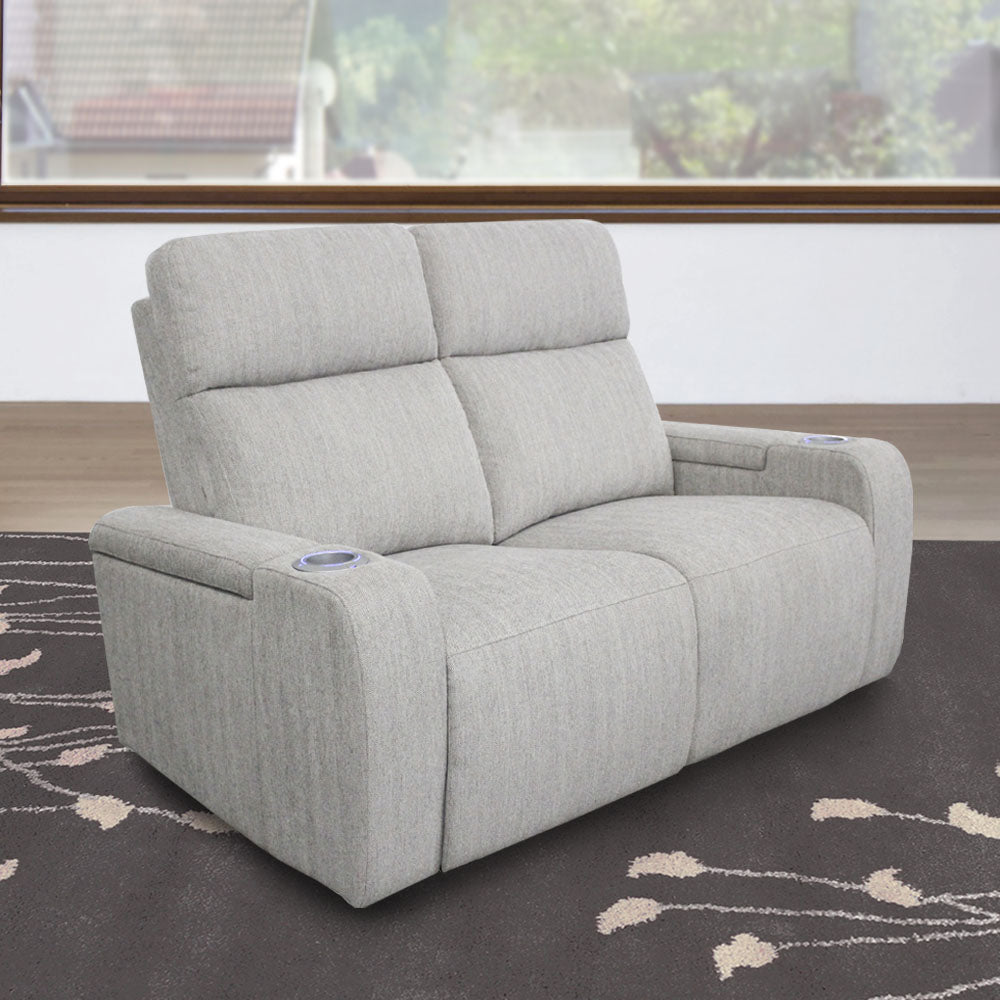 Parker House Parker Living Orpheus - Bisque Power Reclining Loveseat Bisque 100% Polyester (W) MORP#822PH-BIS