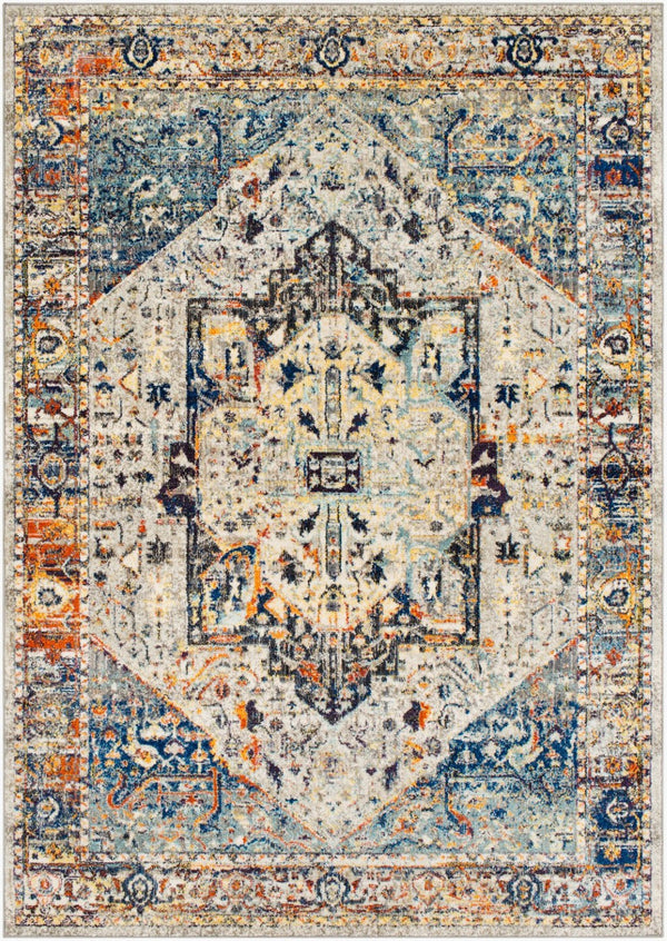 Livabliss Ararat Traditional Polypropylene Small Area Rug for Entryways and Accent Spaces ARA2301-23