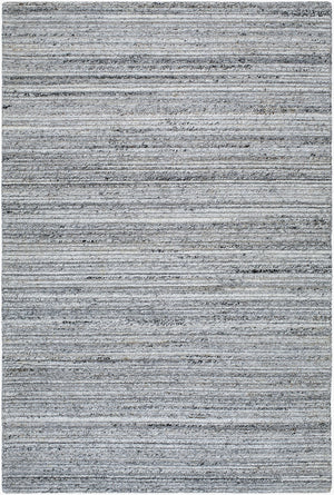 Surya Aubree Eco-friendly 2' X 3' Handmade Area Rug - Stylish, Comfortable, And Easy To Maintain For Your Home Charcoal Recycled Pet Yarn Arb2300-23
