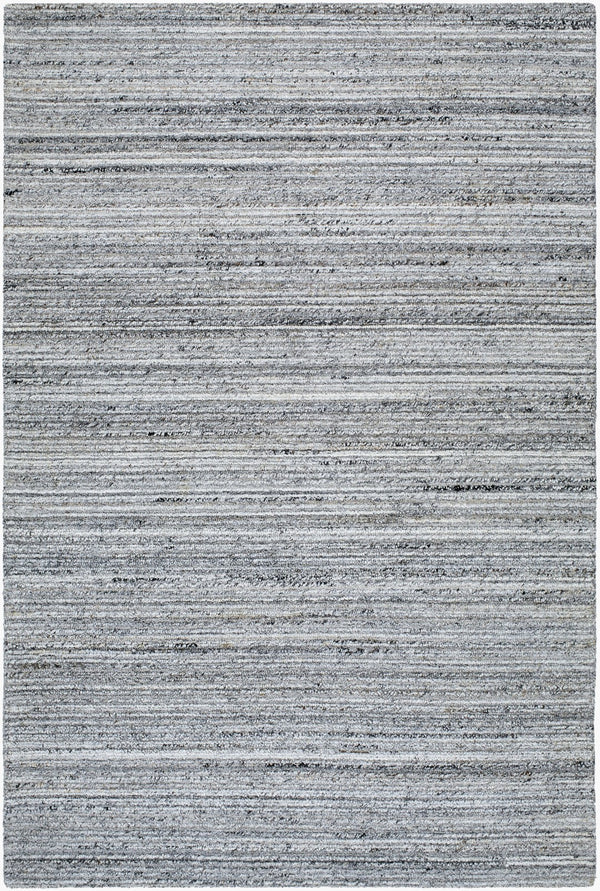 Surya Aubree Eco-friendly 2' X 3' Handmade Area Rug - Stylish, Comfortable, And Easy To Maintain For Your Home Charcoal Recycled Pet Yarn Arb2300-23