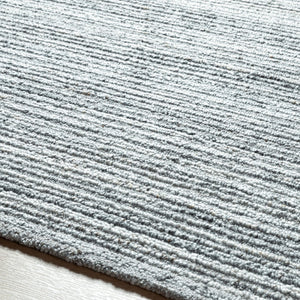 Surya Aubree Eco-friendly 2' X 3' Handmade Area Rug - Stylish, Comfortable, And Easy To Maintain For Your Home Charcoal Recycled Pet Yarn Arb2300-23