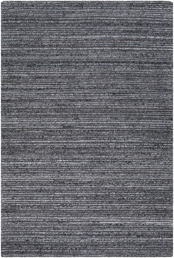 Aubree ARB-2301 9' x 12' Handmade Rug ARB2301-912  Charcoal, Light Gray, Gray Surya