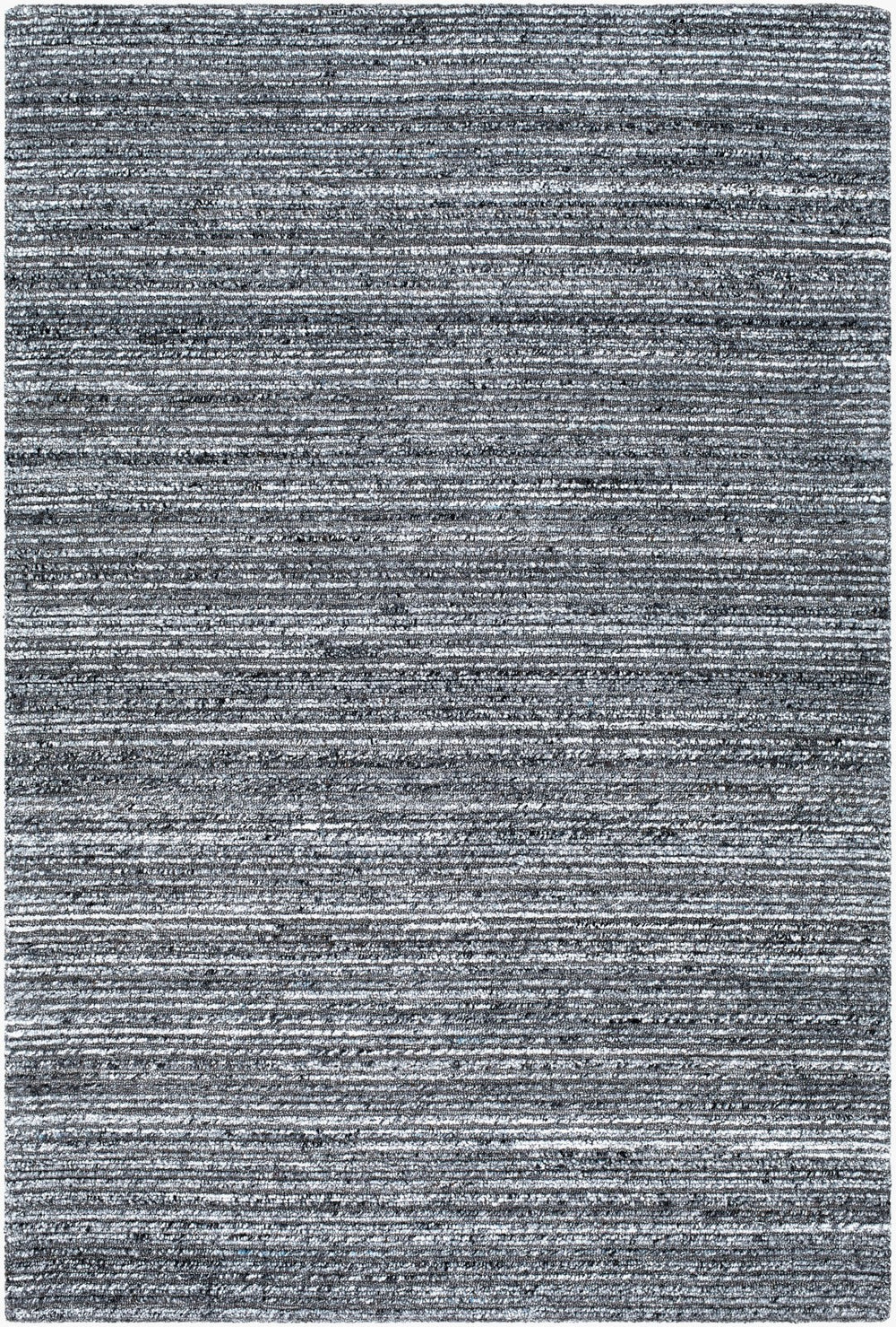 Surya Aubree Eco-friendly 2' X 3' Handmade Area Rug - Stylish, Comfortable, And Easy To Maintain For Your Home Charcoal Recycled Pet Yarn Arb2301-23