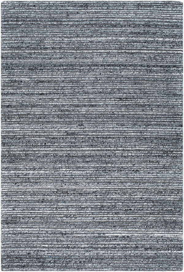 Surya Aubree Eco-friendly 2' X 3' Handmade Area Rug - Stylish, Comfortable, And Easy To Maintain For Your Home Charcoal Recycled Pet Yarn Arb2301-23