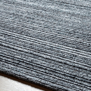 Surya Aubree Eco-friendly 2' X 3' Handmade Area Rug - Stylish, Comfortable, And Easy To Maintain For Your Home Charcoal Recycled Pet Yarn Arb2301-23