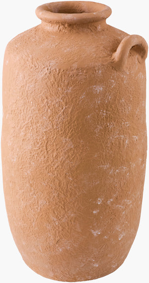 Surya Artefact Bohemian Terracotta Vase 15"H X 11"W - Unique Home Decor Accent For Global Style Lovers Terracotta Terracotta Arc003-211111
