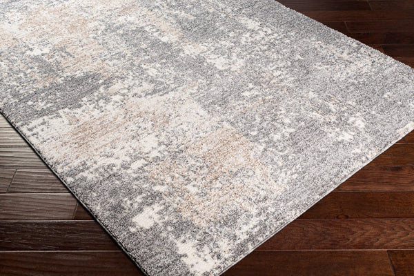 Livabliss Andorra High Pile Machine Woven Rug Minimalist Modern Accent for Entryway or Bedroom Charcoal, Gray 7'10" x 10' ARD2302-71010