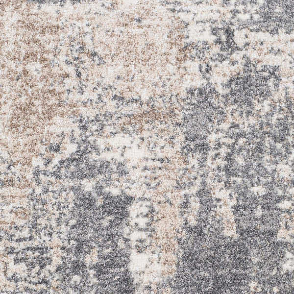 Livabliss Andorra High Pile Machine Woven Rug Minimalist Modern Accent for Entryway or Bedroom Charcoal, Gray 7'10" x 10' ARD2302-71010