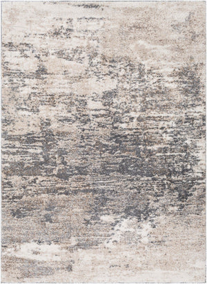 Livabliss Andorra Geometric High Pile Accent Rug Turkish Woven Polypropylene Entryway Bedroom Charcoal, Gray 6'7" x 9' ARD2305-679