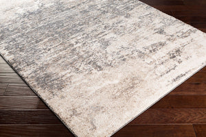 Livabliss Andorra Geometric High Pile Accent Rug Turkish Woven Polypropylene Entryway Bedroom Charcoal, Gray 6'7" x 9' ARD2305-679