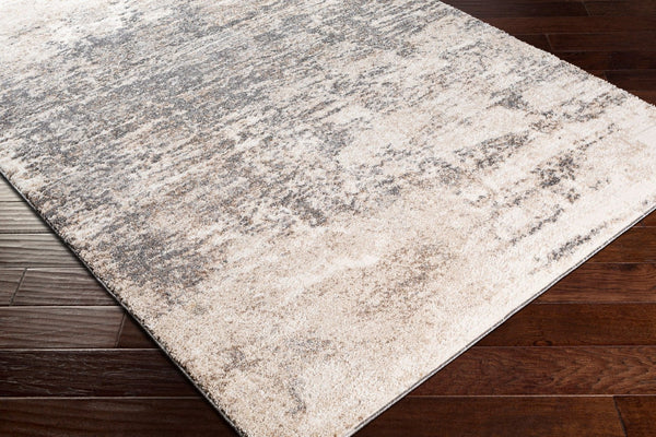 Livabliss Andorra Geometric High Pile Accent Rug Turkish Woven Polypropylene Entryway Bedroom Charcoal, Gray 6'7" x 9' ARD2305-679