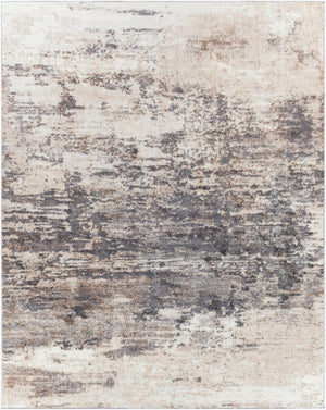 Livabliss Andorra Geometric High Pile Accent Rug Turkish Woven Polypropylene Entryway Bedroom Charcoal, Gray 7'10" x 10' ARD2305-71010