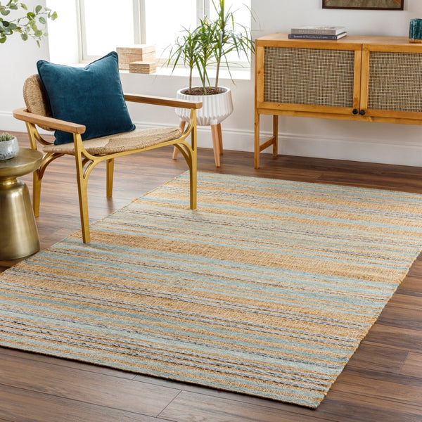 Surya Arielle 2' X 3' Handmade Rug - Elegant Global Designs For Eclectic Home Décor, Durable & Charming! Tan Wool,Jute Are2303-23