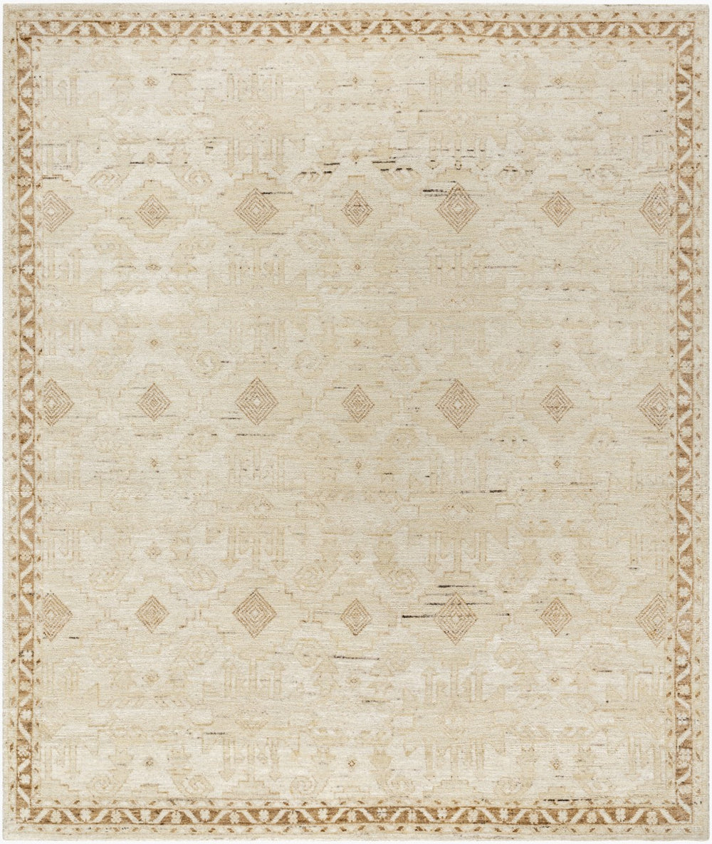 Surya Agora Handmade 2' X 3' Wool Rug - Cozy Cottage Charm, Durable Design, Ideal For Home Decor & Comfort Ivory Wool Arg2300-23