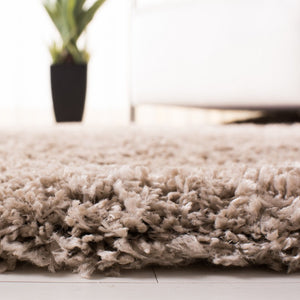 Safavieh Adriana Shag 780 Power Loomed  Rug Beige / Cream ARG780D-3
