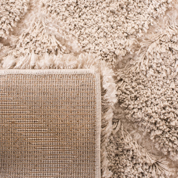 Safavieh Adriana Shag 780 Power Loomed  Rug Beige / Cream ARG780D-3