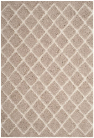 Safavieh Adriana Shag 780 Power Loomed  Rug Beige / Cream ARG780D-3