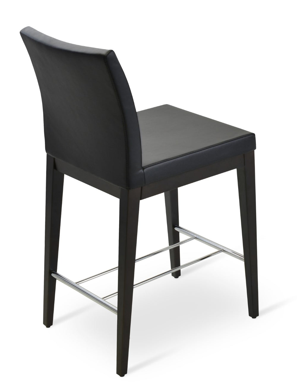 Soho Concept Aria Wood Stool - Stylish Bar & Counter Seating Options With Leatherette & Solid Wood Finishes! Ash,White  Soho-concept-dining-chair-10291