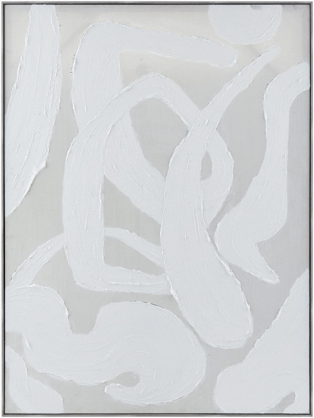Livabliss Arjan Hand-painted Minimalist Framed Wall Art Large Scale Modern Living Room Piece ARJA002-36482