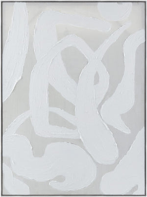 Livabliss Arjan Hand-painted Minimalist Framed Wall Art Large Scale Modern Living Room Piece ARJA002-36482
