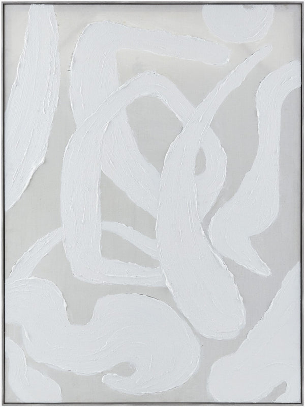 Livabliss Arjan Hand-painted Minimalist Framed Wall Art Large Scale Modern Living Room Piece ARJA002-36482