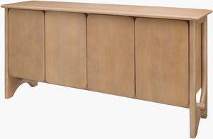 Surya Arland Solid Mango Wood Sideboard Artisan Crafted for Dining Room or Entryway ARLD011-326818