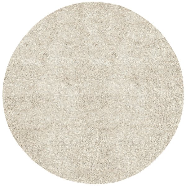 Aros AROS-2 8' x 8' Handmade Rug AROS2-8RD  Cream Surya