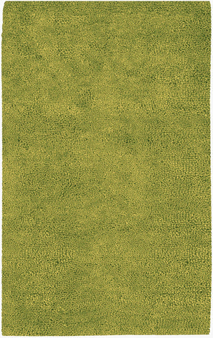 Surya Aros 2'6" X 8' Handmade High Pile Wool Rug - Modern Decor With Durability & Natural Charm, India Olive Wool Aros6-58
