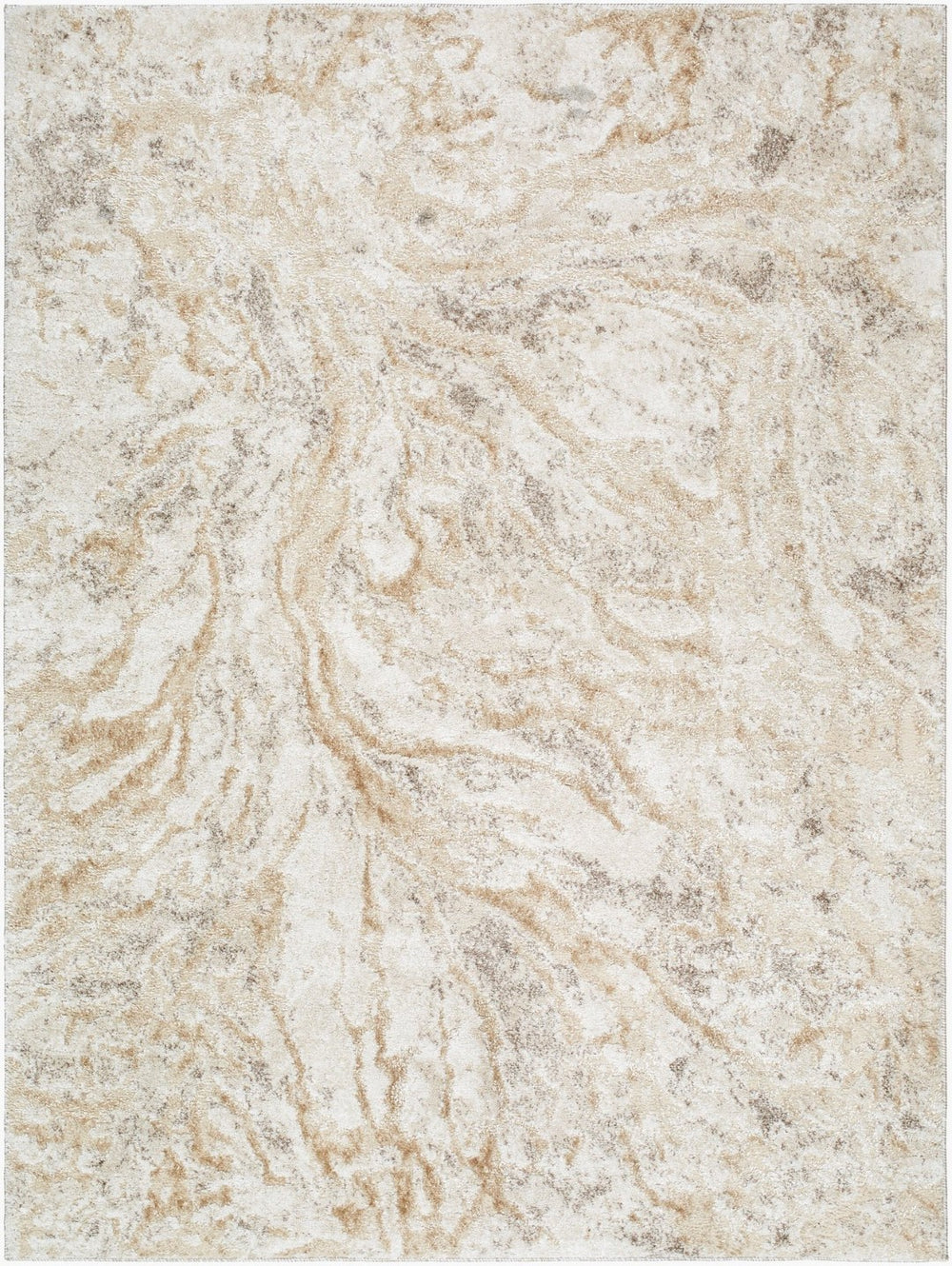 Livabliss Andorra Plus High Pile Polypropylene Rug Turkish Woven Accent for Entryways and Bedrooms Light Gray, Ivo 2' x 2'11" ARP2300-2211
