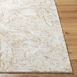 Livabliss Andorra Plus High Pile Polypropylene Rug Turkish Woven Accent for Entryways and Bedrooms Light Gray, Ivo 2' x 2'11" ARP2300-2211