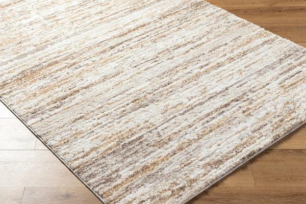 Livabliss Andorra High Pile Machine Woven Polypropylene Accent Rug for Entryways and Bedside Light Brown, Li 2' x 2'11" ARP2301-2211
