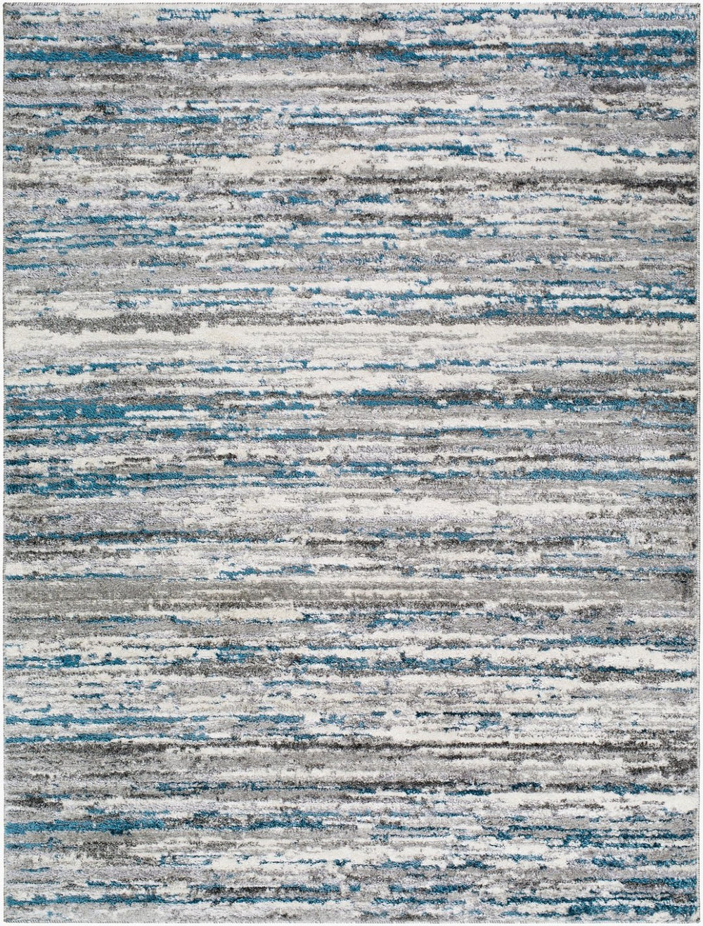 Livabliss Andorra High Pile Accent Rug Turkish Machine Woven Polypropylene Plush Entryway Light Gray, Dee 7'10" x 10' ARP2302-71010