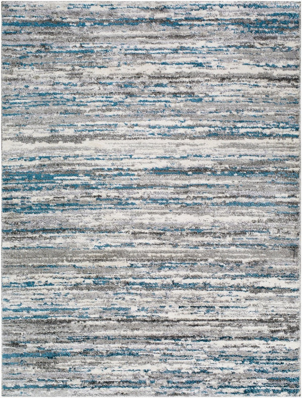 Livabliss Andorra High Pile Accent Rug Turkish Machine Woven Polypropylene Plush Entryway Light Gray, Dee 7'10" x 10' ARP2302-71010