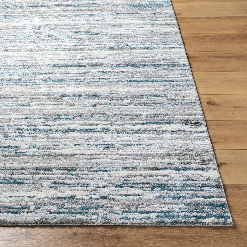 Livabliss Andorra High Pile Accent Rug Turkish Machine Woven Polypropylene Plush Entryway Light Gray, Dee 7'10" x 10' ARP2302-71010