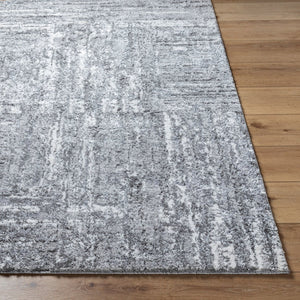 Livabliss Andorra High Pile Accent Rug Turkey Woven Plush Polypropylene Blend for Cozy Spaces Charcoal, Light 7'10" x 10' ARP2304-71010