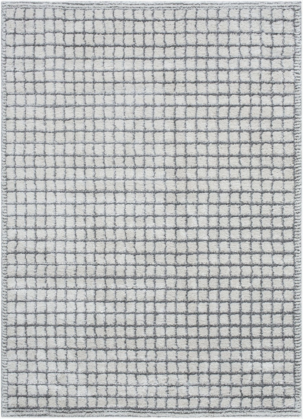 Livabliss Andorra Machine Woven High Pile Rug Soft Polypropylene Blend for Entryways and Baths Charcoal, Light 7'10" x 10' ARP2309-71010