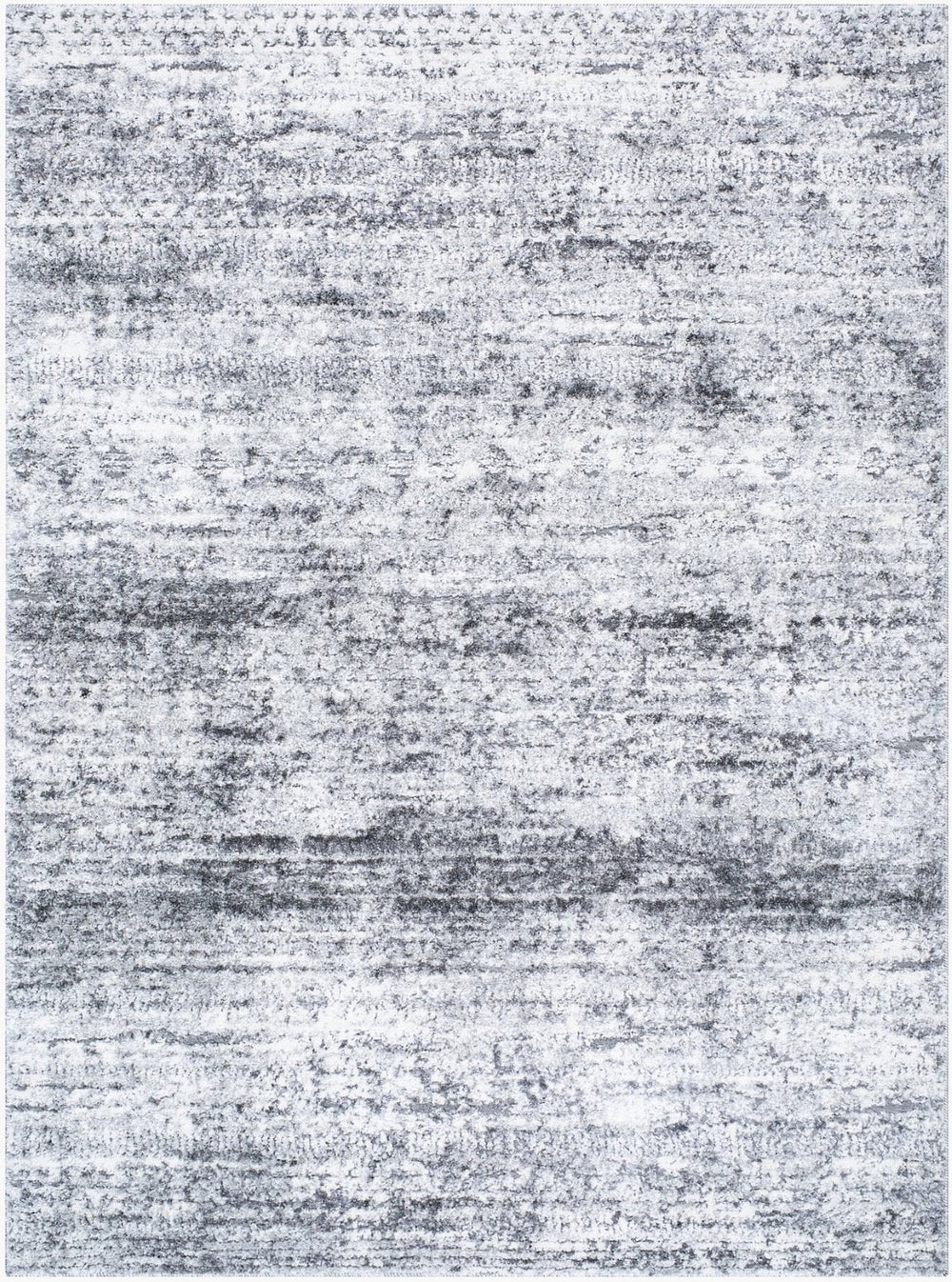 Livabliss Andorra Plush High Pile Turkish Accent Rug Polypropylene Blend for Entryways or Bedside Black, Charcoal 2' x 2'11" ARP2311-2211