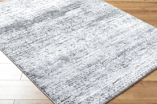 Livabliss Andorra Plush High Pile Turkish Accent Rug Polypropylene Blend for Entryways or Bedside Black, Charcoal 2' x 2'11" ARP2311-2211