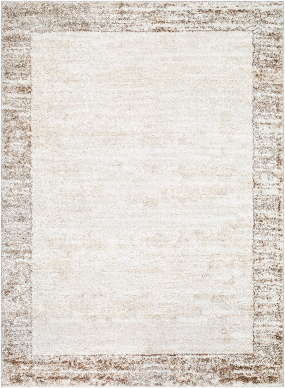 Livabliss Andorra High Pile Polypropylene Area Rug for Bedroom Entryway Cozy Plush Accent Ivory, Cream 7'10" x 10' ARP2315-71010