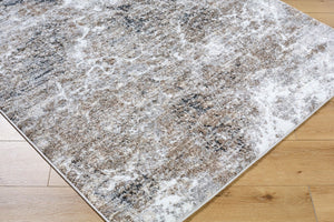 Livabliss Andorra High Pile Machine Woven Rug Mid-century Modern Accent for Entryway or Bedroom Light Gray, Med 7'10" x 10' ARP2318-71010