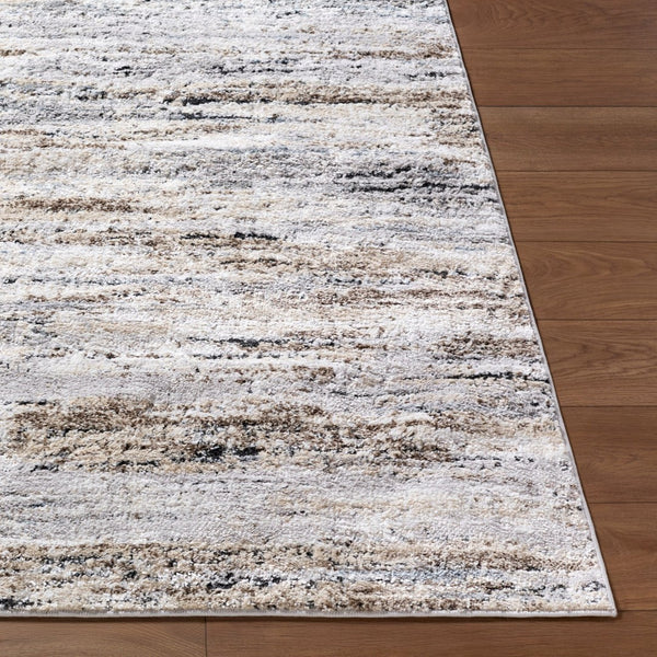 Livabliss Andorra High Pile Accent Rug Mid-century Geometric Design for Entryways and Bedrooms Ivory, Light Be 7'10" x 10' ARP2319-71010